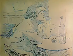 Painter Prints: The Drinker or an Hangover (Buveur Femme)