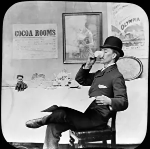 Gentleman Prints: Drinking Cocoa