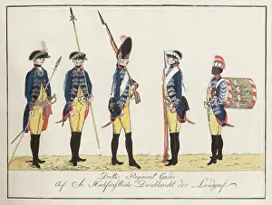 Soldiers Prints: Drittes Regiment Garde
