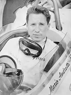 Driver Andretti In Race Car