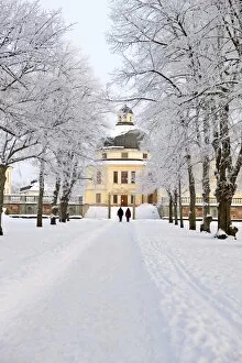 Images Dated 13th January 2010: Drottningholm Palace (Sweden) in winter