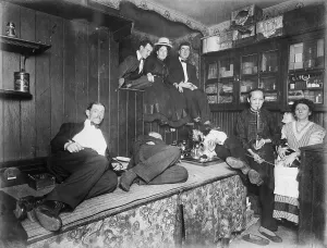 Cabinet Prints: Drug Addicts in Chinatown Opium Den
