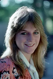 Drummer Sandy West of the rock band The Runaways