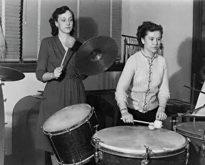 Two Drummers Drumming