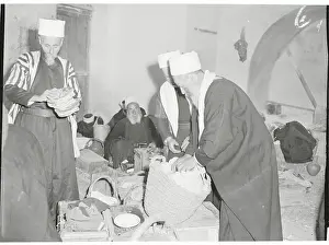 Druze Men Packing Baskets
