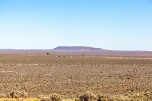 Northern Cape Prints: The dry and arid landscape of the Karoo in the Northern Cape South Africa