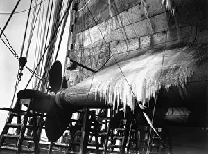Icicle Prints: In Dry Dock