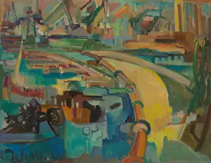 Dutch Prints: Dry Dock On Curaçao