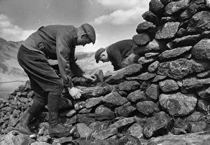 Industrious Prints: Dry Stone Wall