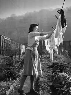 Washing Line Prints: Drying Day