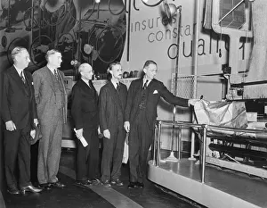 du Pont Brothers Previewing World's Fair Exhibit