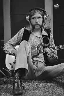 Headphones Prints: Duane Allman In The Studio
