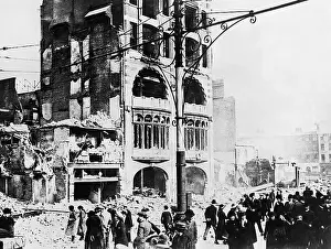 Easter Prints: Dublin in Ruins After Easter Revolt