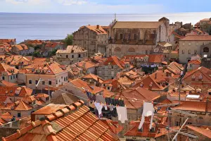 Clothesline Prints: Dubrovnik Skyline