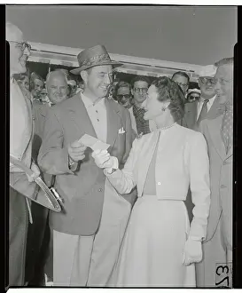 Duchess of Windsor Presenting Award to Sam Snead