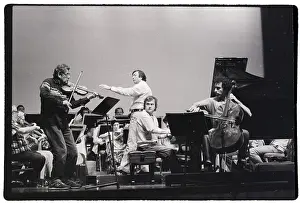 Louisiana Prints: Dudley Moore Rehearses with Los Angeles Chamber Orchestra