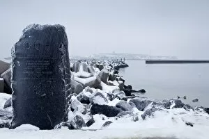 Duene monument, Helgoland, Schleswig-Holstein, Germany, Europe