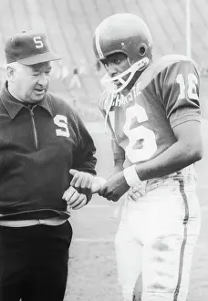 Advising Prints: Duffy Daugherty and Jimmy Raye
