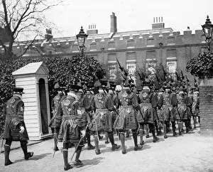 Lac0078 Prints: DUKE OF CONNAUGHT INSPECT GUARDS