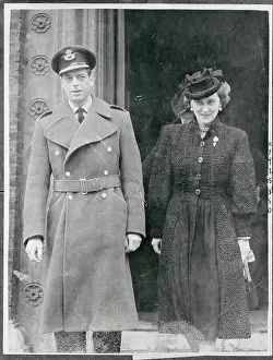Marina Prints: Duke and Duchess of Kent Posing Together at Memorial
