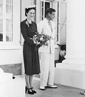 Veil Prints: Duke and Duchess of Windsor in the Bahamas