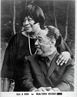 Duke Ellington & Ella Fitzgerald Portrait