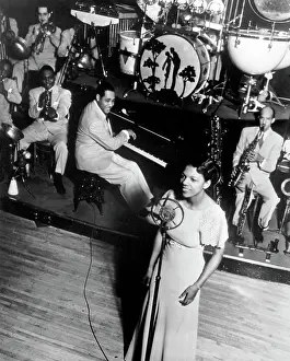 Duke Ellington Performing With Ivie Anderson