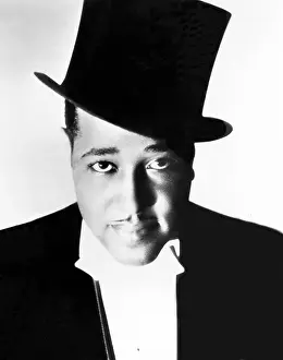 Duke Ellington Portrait With Top Hat