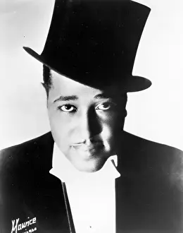Duke Ellington Portrait With Top Hat