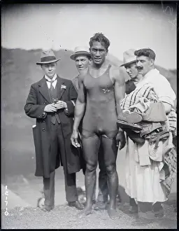 Diver Prints: Duke Kahanamoku, U.S. Diver