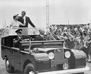 Duke and Queen Elizabeth II