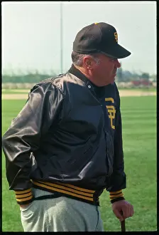 Yuma Prints: Duke Snider Leaning on Baseball Bat