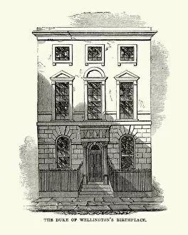 Residential Building Collection: Duke of Wellington birthplace, Dublin, Ireland
