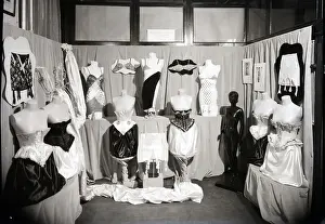 Dummies In Corset Shop At Late 1930S