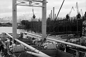 Scaffolding Prints: Dundee Docks