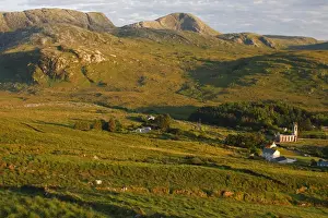 Dunlewey Church In The Poison Glen Valley Near Gweedore