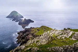 Images Dated 1st June 2018: Dunmore Head - the westernmost point of mainland Ireland, Dingle Peninsula, County Kerry