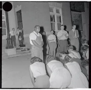City Hall Prints: Dunn Leading a Ceremony