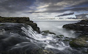Images Dated 22nd October 2016: Dunseverick Falls along the famous Causeway Coast in Northern Ireland