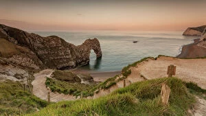 Images Dated 17th April 2014: Durdle Door Steps
