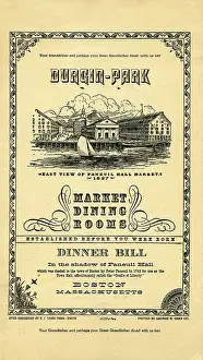 Huty19362 Prints: Durgin-Park Market Dining Rooms
