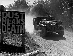 Slogan Prints: Dust Means Death