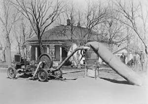 Dust Vacuum Cleaning Lawn