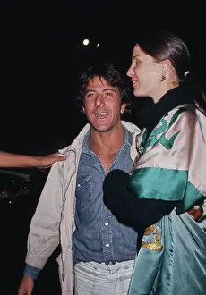 Huty36996 Prints: Dustin Hoffman & Anne Byrne