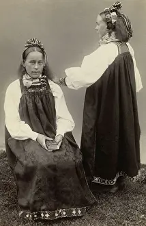 Teenage Girl Prints: Two Dutch Girls