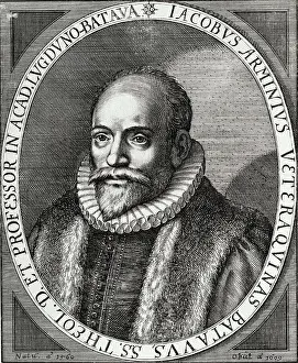 Collar Prints: Dutch Theologian Jacob Arminius