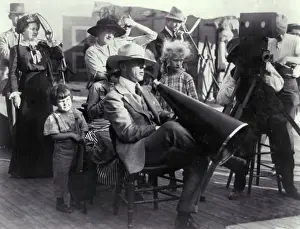 Teenage Girl Prints: D.W. Griffith Directing