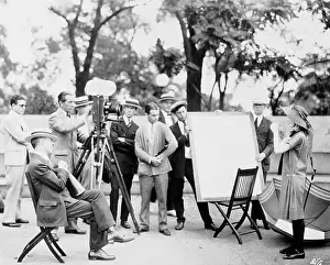 Filming Prints: D.W. Griffith Directing That Royal Girl