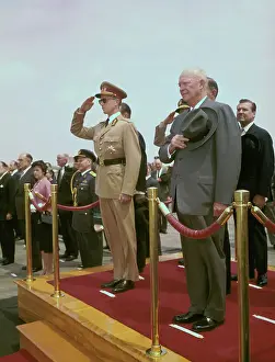 Dwight D. Eisenhower and Belgian King