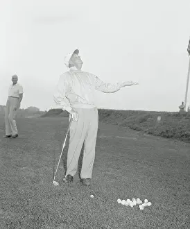 Dwight D. Eisenhower Holding Hand Out